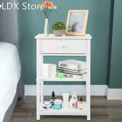 Beside Table Modern Wooden Beside Table Nightstand with 1 Dr