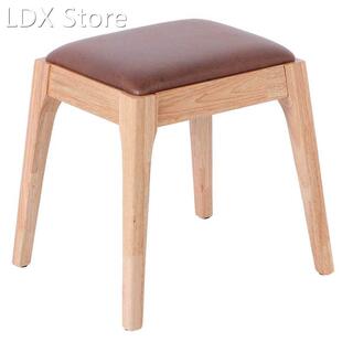 Makeup Stools Oak Makeup Stool with Upholstered Bedroom Dres