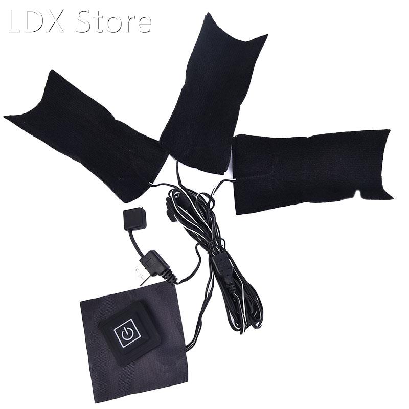 USB Warm Paste Pads Fast-Heating Carbon Fiber Safe Portable