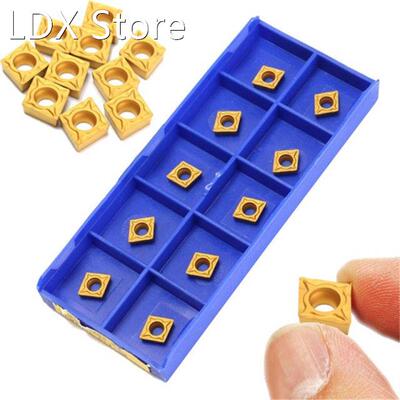 10Pcs Carbide Insert Blades Lathe Turning Tool Machine Tool