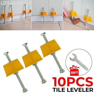 10pcs Wall Tiles regulator Manual tile Locator Height Adjust