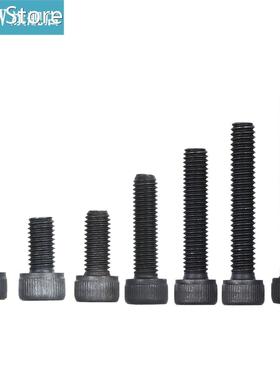 5pcs M5 flat head countersunk head black grade Alloy Steel H