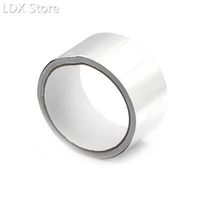 1 Roll Silver Aluminium Foil Adhesive Sealing Tape High Temp