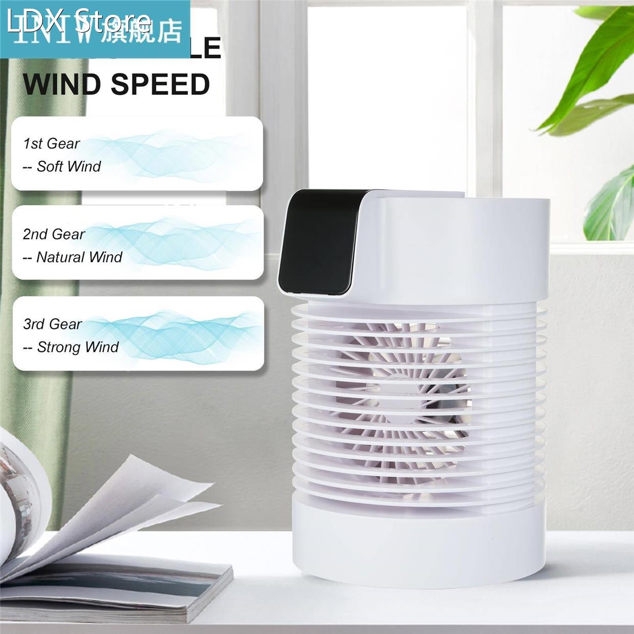Touch Control Ultrasonic Air CoolerHumidifier Silent Portab