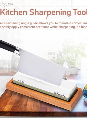 1000#/6000# Premium Whetstone Cut Sharpening Stone Set Sharp