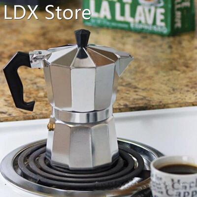 Moka Espresso Coffee Maker Machine Percolator StoveTop Coffe