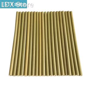 200Pcs/Set Bamboo Straw 18cm/23cm Reusable Straw Organic Na