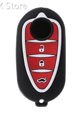3 Buttons Silicone Car Key Fob Case 适用于 Alfa Myth 159 GTO
