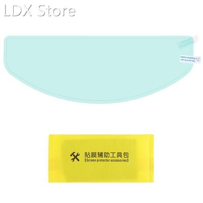 Motorcycle Helmet Anti-Fog Rainproof Lens Clear Patch Film
