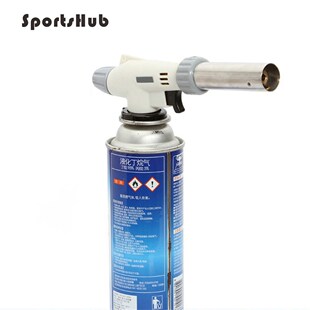 Gas Torch Flame Gun Blowtorch Cooking Soldering Butane AutoI