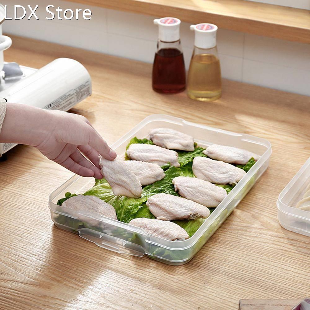 Single Layer Refrigerator Food Dumplings Airtight Storage Co