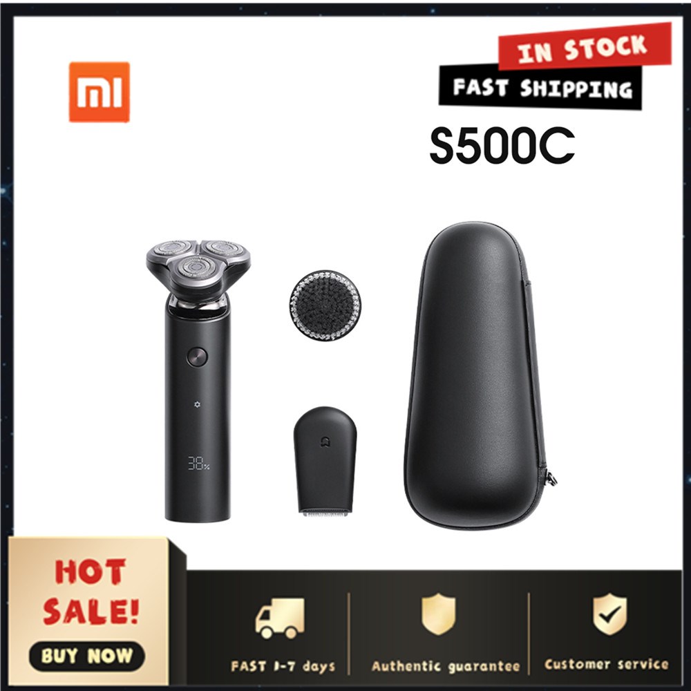 Beard Trimmer Electric-Shaver Xiaomi Mijia S500C Razor-Dry F