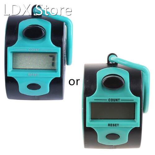 R9UC Digital Hand Tally Counter 5 Digit Manual Press Clicker
