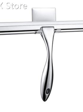 Shower Squeegee, Window Stainless Steel Wiper with Self Adhe