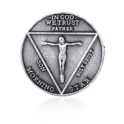 Lucifer Morningstar Satanic Pentecost Cosplay Coin Commemora