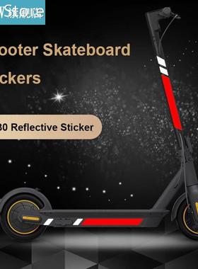 1Set Reflective Styling Stickers For Xiaomi Mijia M365 Elect