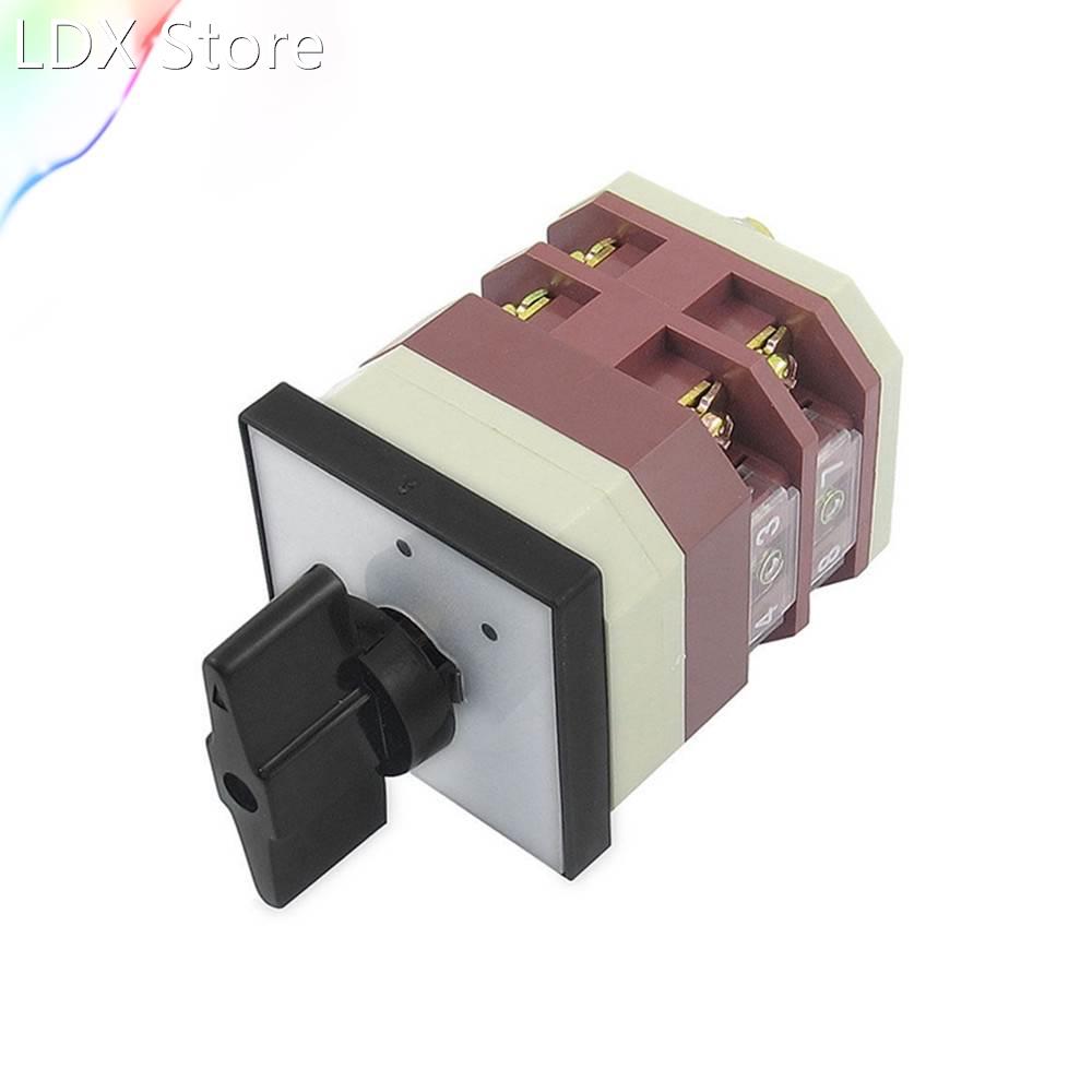 Latching AC 380V 16A 8 Terminals Two Position Cam Combinatio