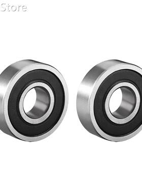 2pcs 6000-2RS Ball Bearing 10mm x 26mm x 8mm Double Sealed 1