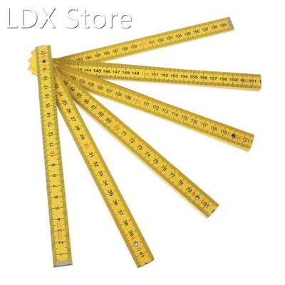 Folding Ruler Woodworking Tool for Lineman Carpenter Electri