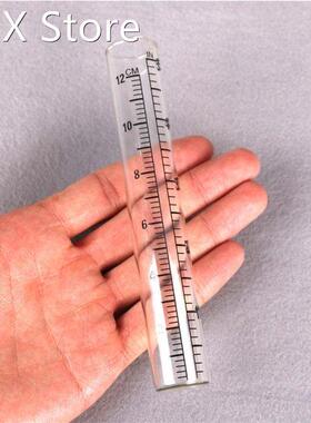 1Pc 14 X2.2cm Glass Rain Gauge Replacement Tube For Laborato