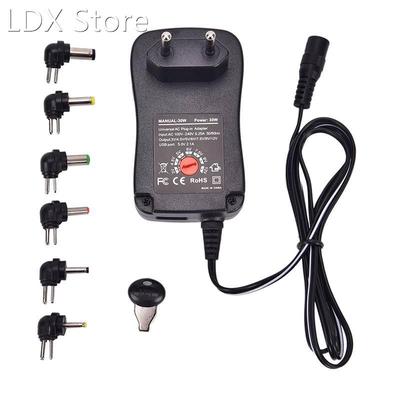 30W Universal AC/DC Power Supply Adapter Plug Charger Adapto