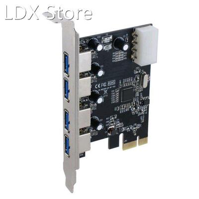 Free Shipping Superspeed 5Gbps 4 ports USB 3.0 PCIe Control