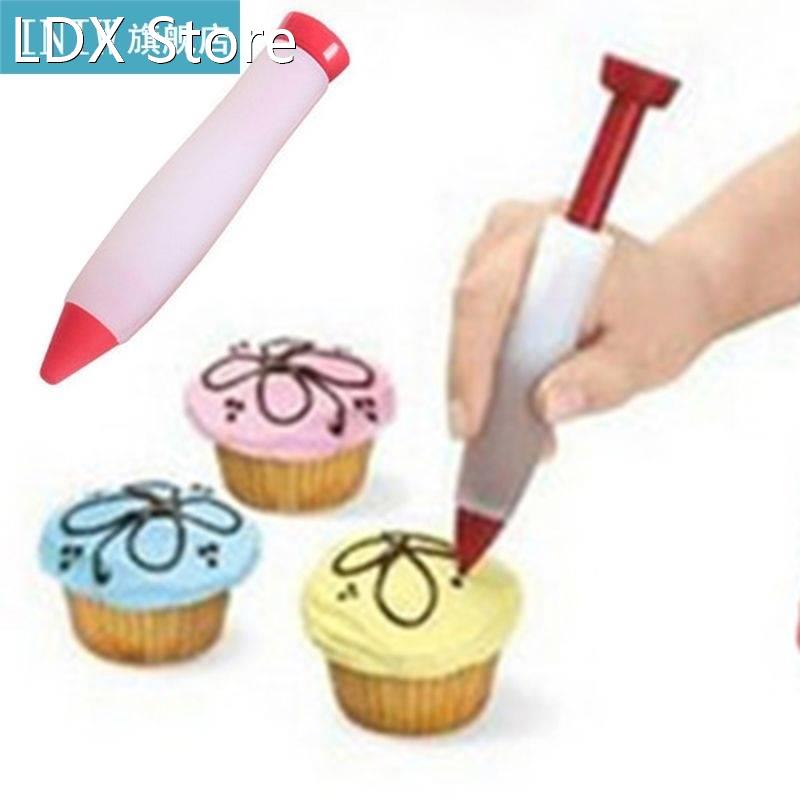 Silicone Food Writing Pen Chocolate Decorating Tools Cake Mo
