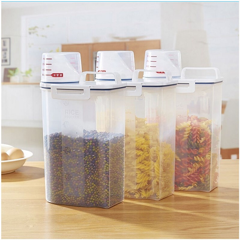 Container-Set Tank-Storage Cereal-Box Dried-Fruit Food-Seale