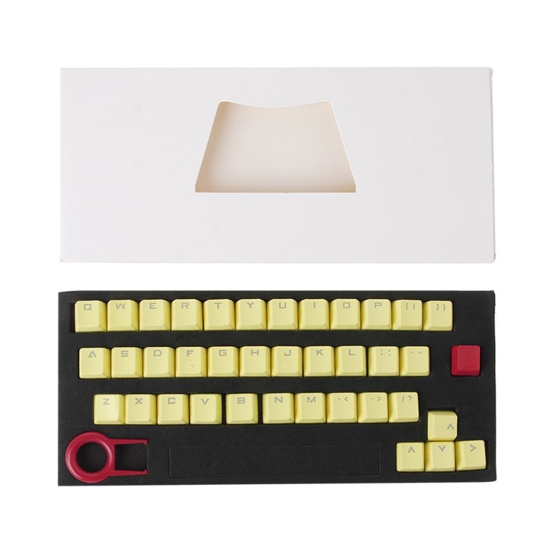 PBT 37 Keys Double shot Translucidus Backlit Keycaps for Mec