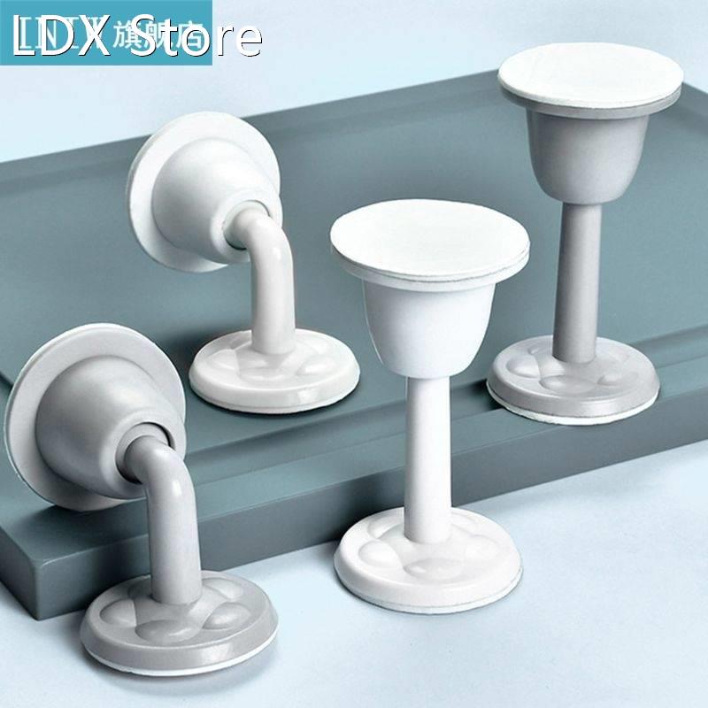 Hole Free Silicone Door Stopper Wall Suction Silent Antirust
