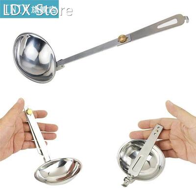 1pc Food Grade Stainless Steel Spoon Cooking Ladle Portable