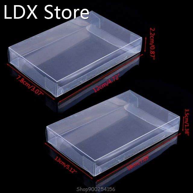 1pc Custom Clear PET Box Pro Protectors Game Case Sleeves Co