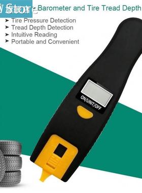 2 In 1 Tire Pressure Gauge Digital Barometer Automobile Tire