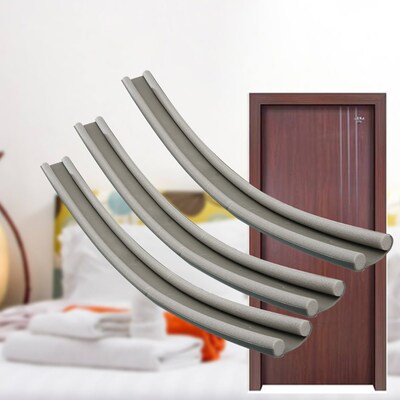Flexible door bottom sealing strip soundproof noise reductio