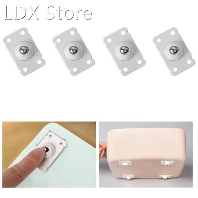 Paste Sheave Universal Wheel 4Pcs Mountable Box Bottom Sheav