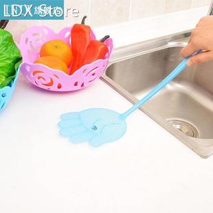 Plastic Fly Swatter Palm Shaped Non-toxic Fly Swatter Mosqui