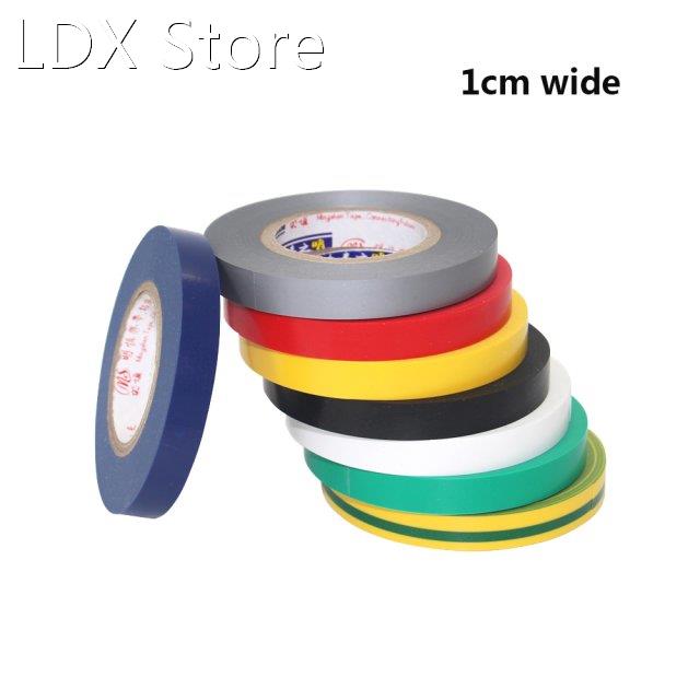 1PC 1CM Wide Electrical Tape Insulation Tape Waterproof PVC