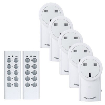 ABSF Universal for Wireless Outlet Remote Control Socket Li