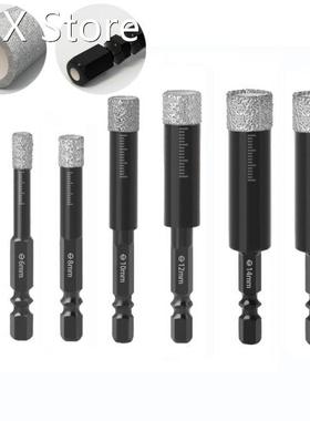 5~16mm Hex Handle Vaccum Brazed Diamond Dry Drill Bits Set H