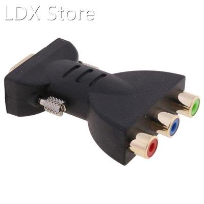 VGA to AV Adapter VGA to 3RCA Plug Converter Component Video