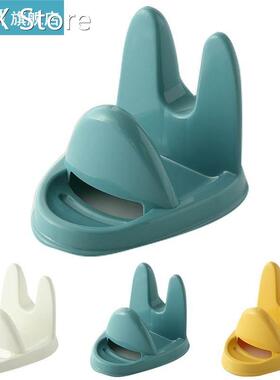 1pc Plastic Utensil Rest Creative Solid Color Spatul