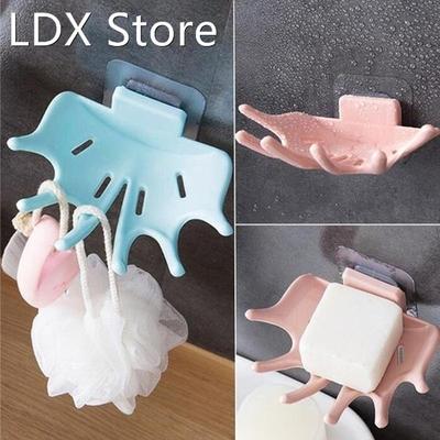 1pcs Bathroom Shower Soap Box Dish Storage Plate Tray Holder