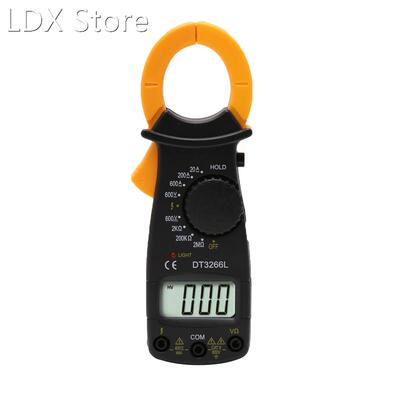Digital Clamp Meter Multimeter Voltage Current Tongs Resista
