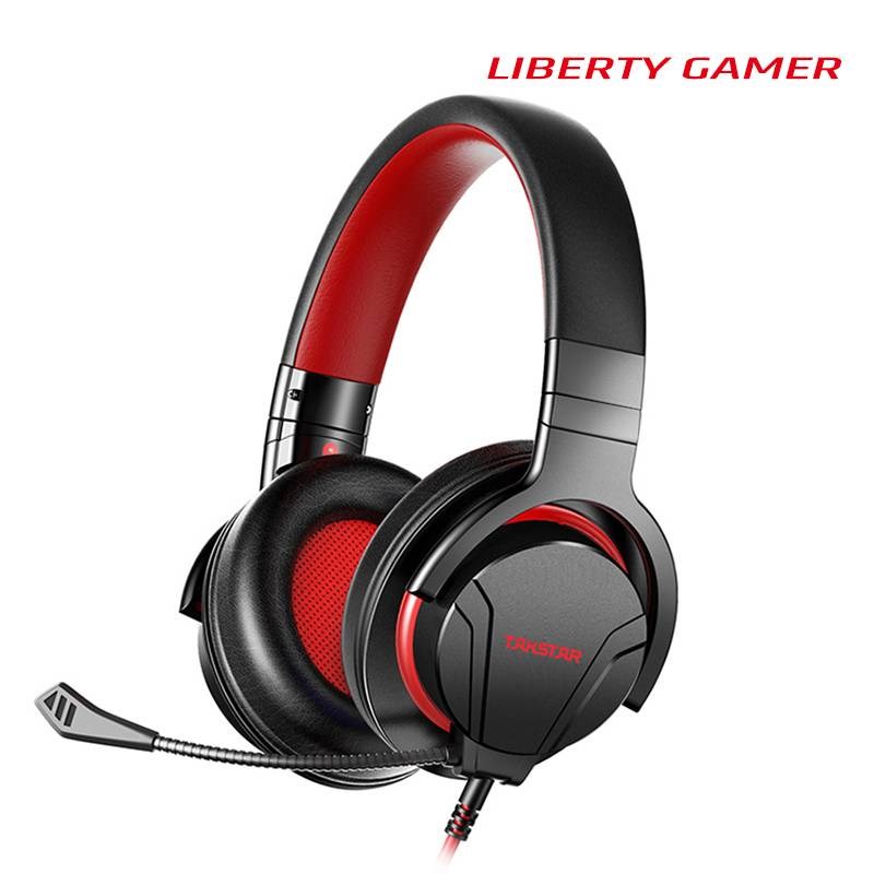 New TAKSTAR SHADE Gaming Headset Wired Head mounted headpho
