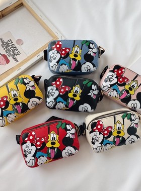 Disney children's Bag mickey mouse girl Crossbody shoulder