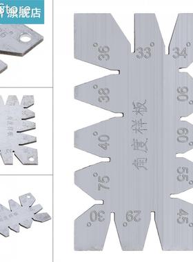 Stainless Steel Thread Gauge Central gauge Angle Tooling Pla