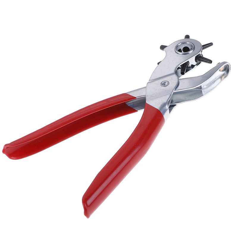 Leather Belt Hole Punch Plier Eyelet Puncher Revolve   Machi