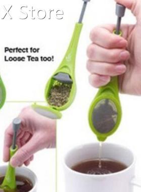Healthy Tea Infuser Kitchen Built-in Plunger Tea Gadget Reus
