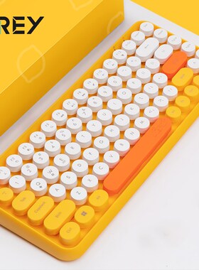 Bluetooth Keyboard Wireless Keyboard Mini Round Button Gami