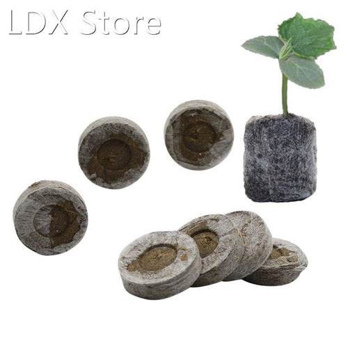 Nursery Block Peat Pellets for Garden Flowers Planting Agric
